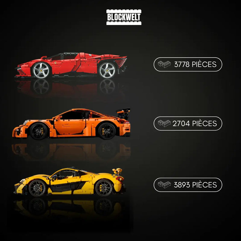 Collection ultime de supercars – Daytona SP3 | 911 GT3 RS | P1