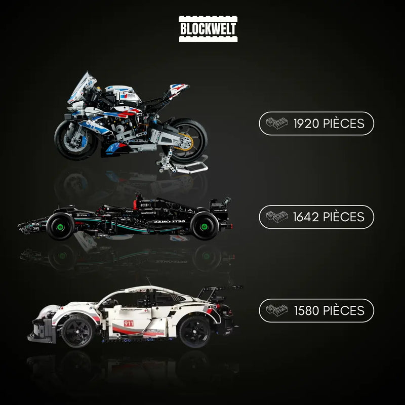 Collection de performances ultimes – M 1000 RR | AMG F1 W14 | 911 RSR
