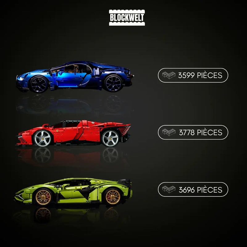 Collection ultime de supercars – Chiron | Daytona SP3 | Sián FKP 37