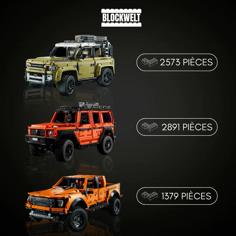 Collection ultime tout-terrain – Defender | G500 | F-150 Raptor