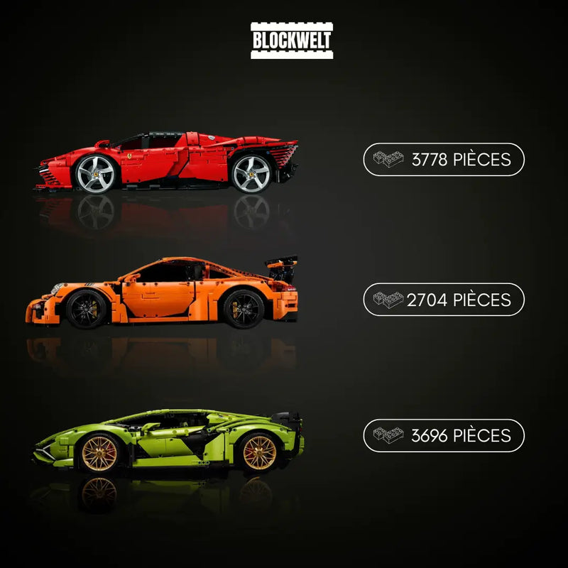 Collection ultime de supercars – Daytona SP3 | 911 GT3 RS | Sián FKP 37